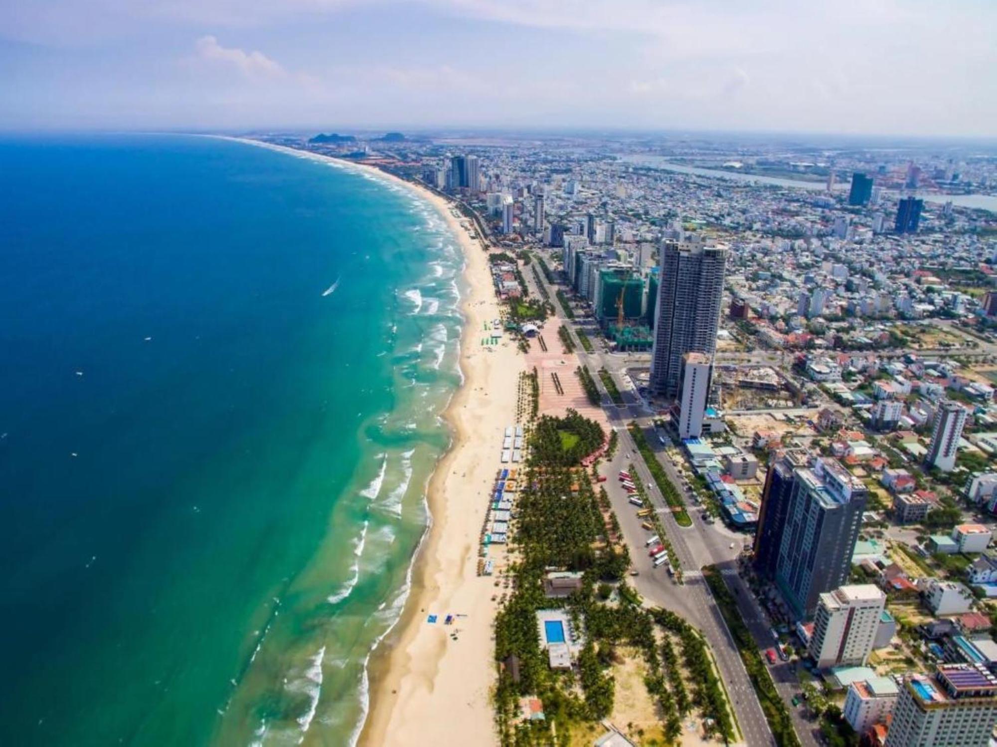 Hanoi Blue Beach Hotel Da Nang Exterior photo